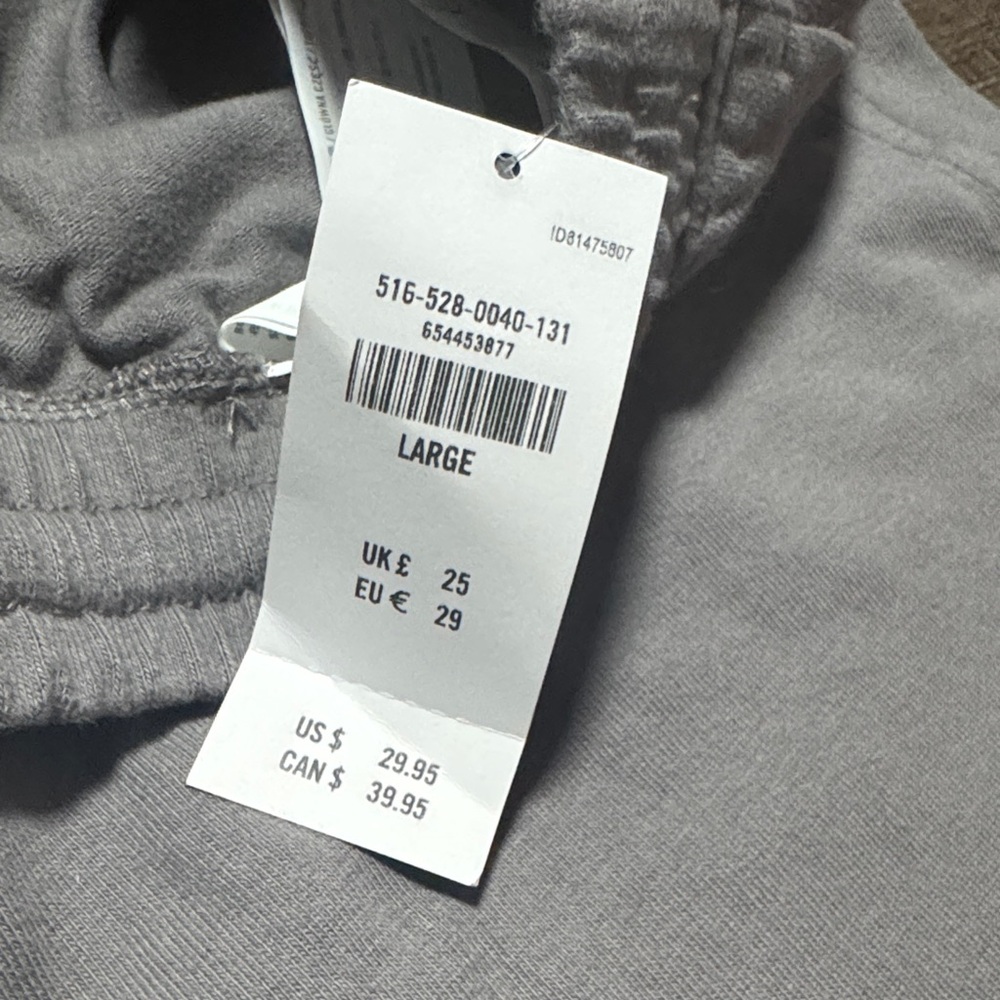Gilly Hicks Men's Athletic Gray Shorts - Picture 6 of 9
